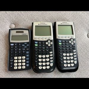 ♥️ SOLD - TI-84 Plus and TI-30XIIS Calculators.